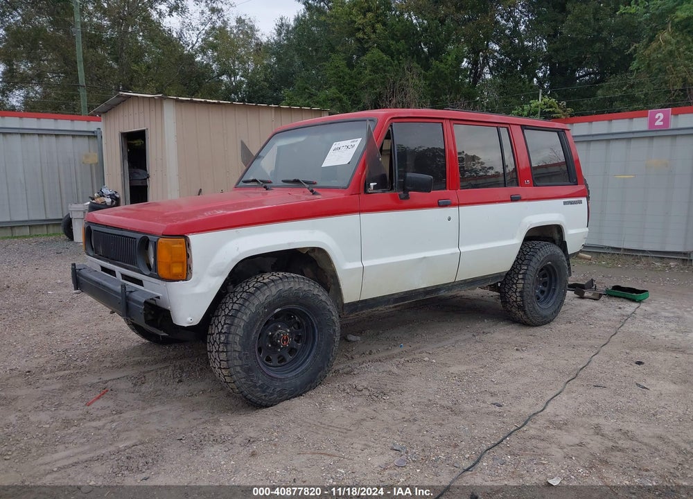 1988 ISUZU TROOPER II VIN: JACCH58E8J7904852