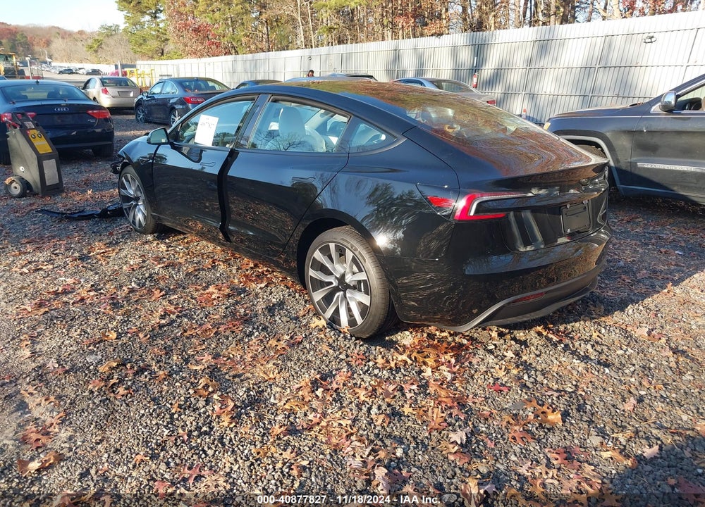 2025 TESLA MODEL 3 VIN: 5YJ3E1EB2SF875728