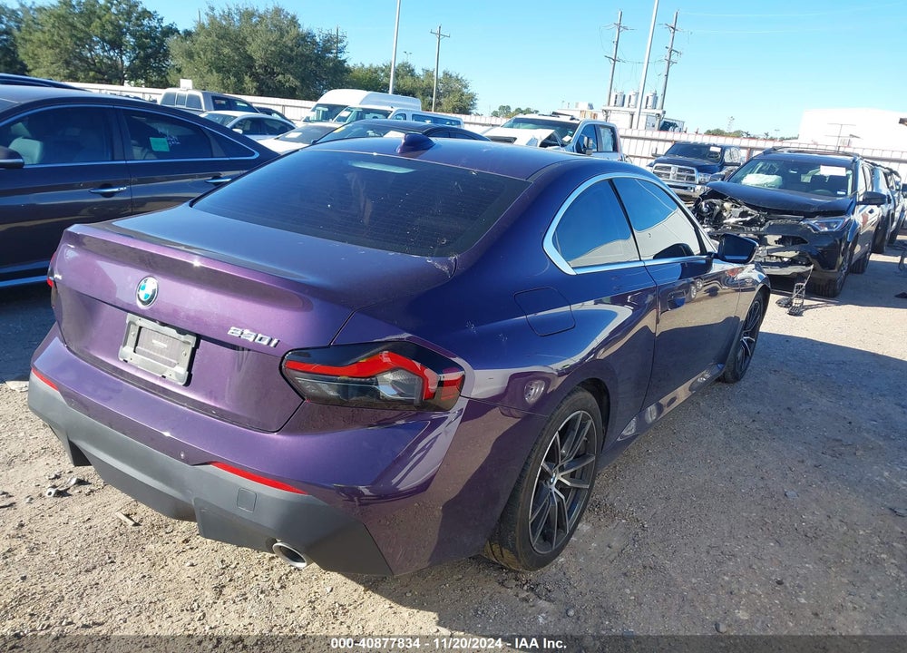 2022 BMW 230 I VIN: 3MW23CM07N8C46016