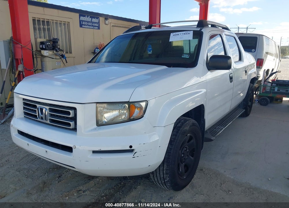 2008 HONDA RIDGELINE RT VIN: 2HJYK16298H508854