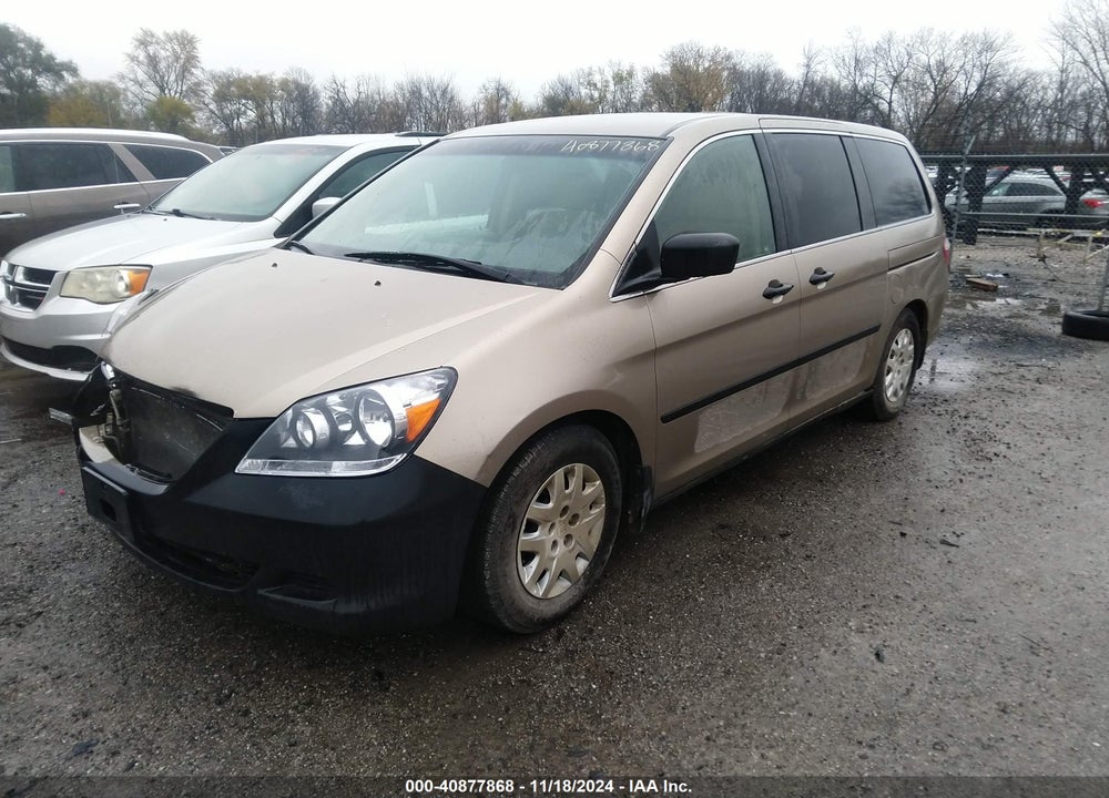 2005 HONDA ODYSSEY LX VIN: 5FNRL38275B080511