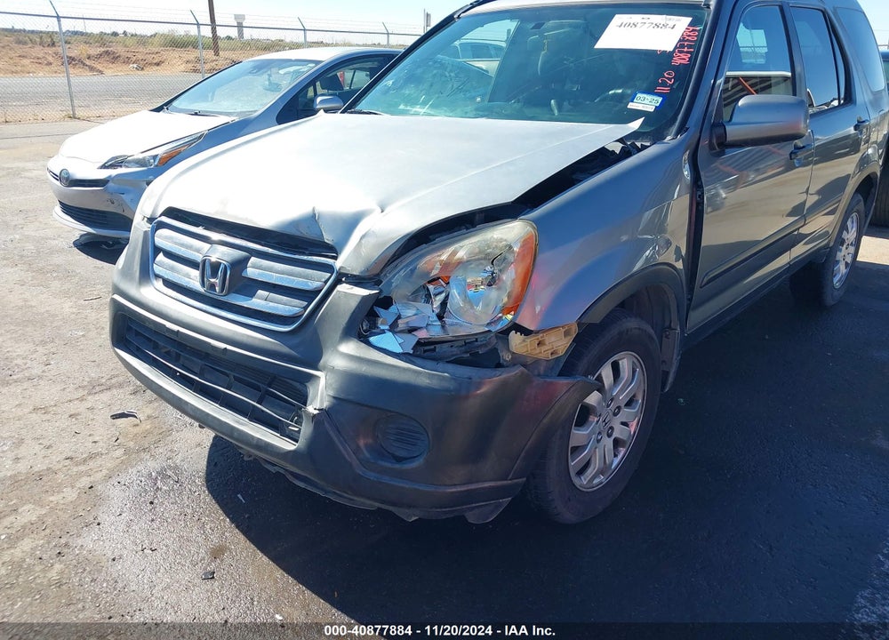 2006 HONDA CR-V EX VIN: JHLRD68826C024240