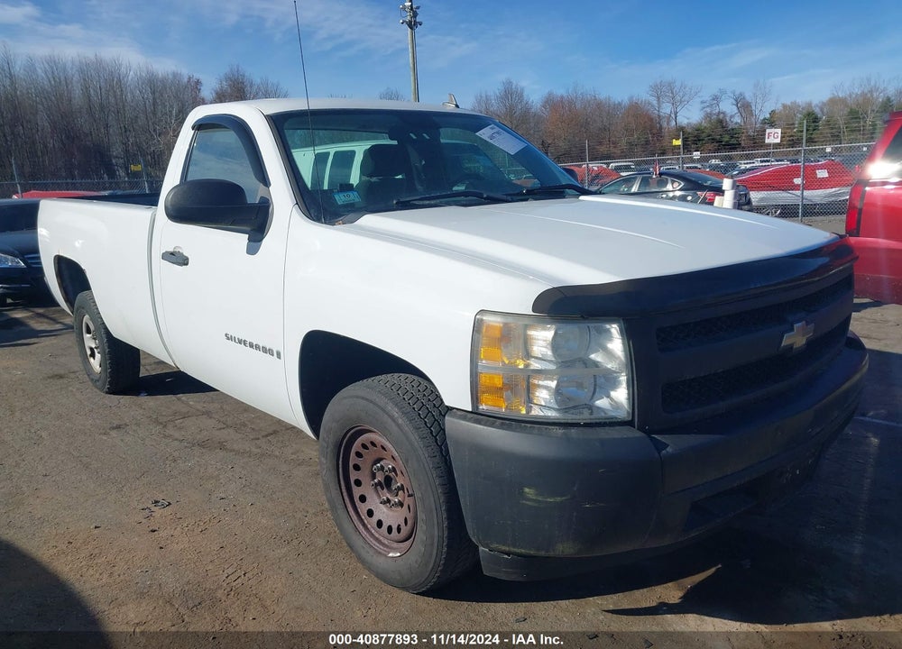 2008 CHEVROLET SILVERADO 1500 WORK TRUCK VIN: 1GCEC14X78Z313273