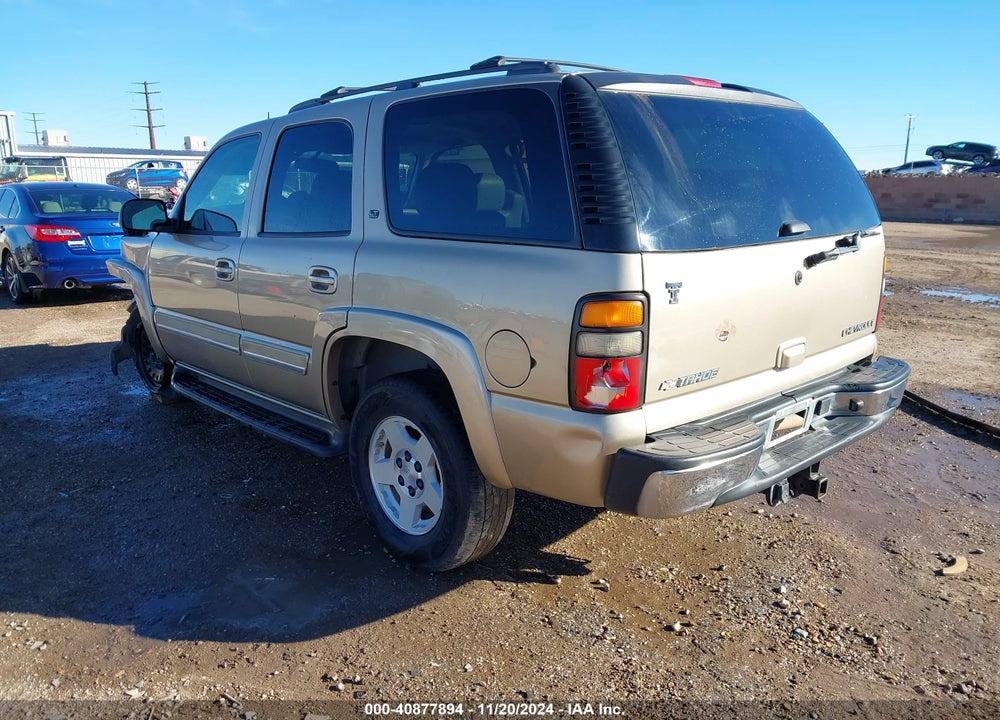 2005 CHEVROLET TAHOE LT VIN: 1GNEC13Z15J241622