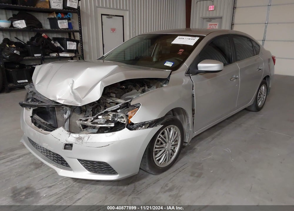 2017 NISSAN SENTRA S VIN: 3N1AB7AP8HY396136