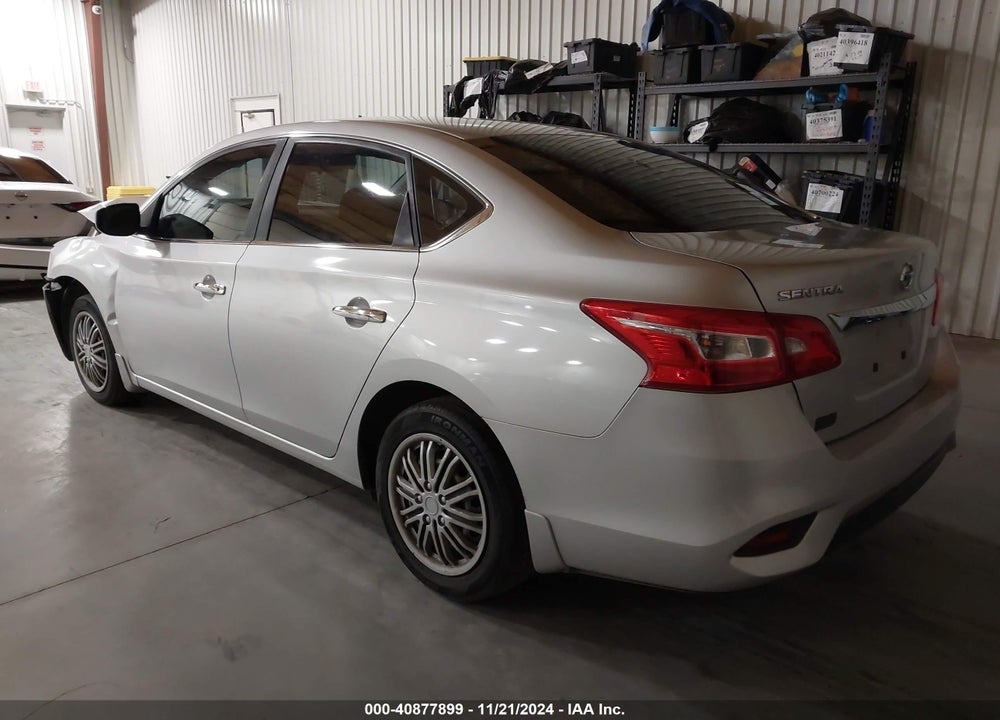 2017 NISSAN SENTRA S VIN: 3N1AB7AP8HY396136