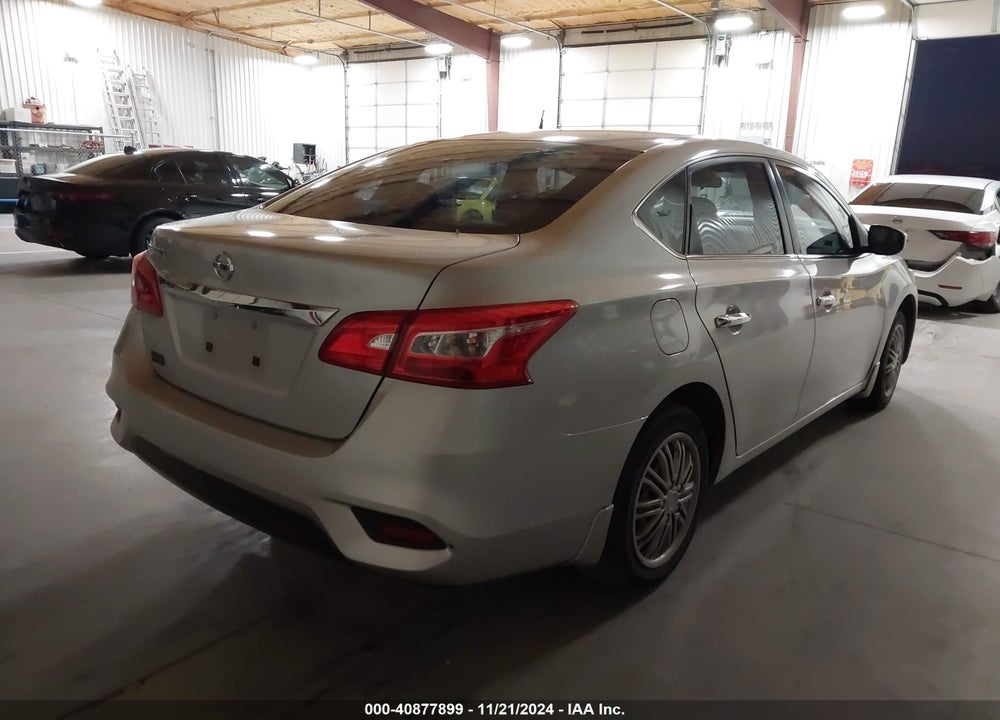 2017 NISSAN SENTRA S VIN: 3N1AB7AP8HY396136