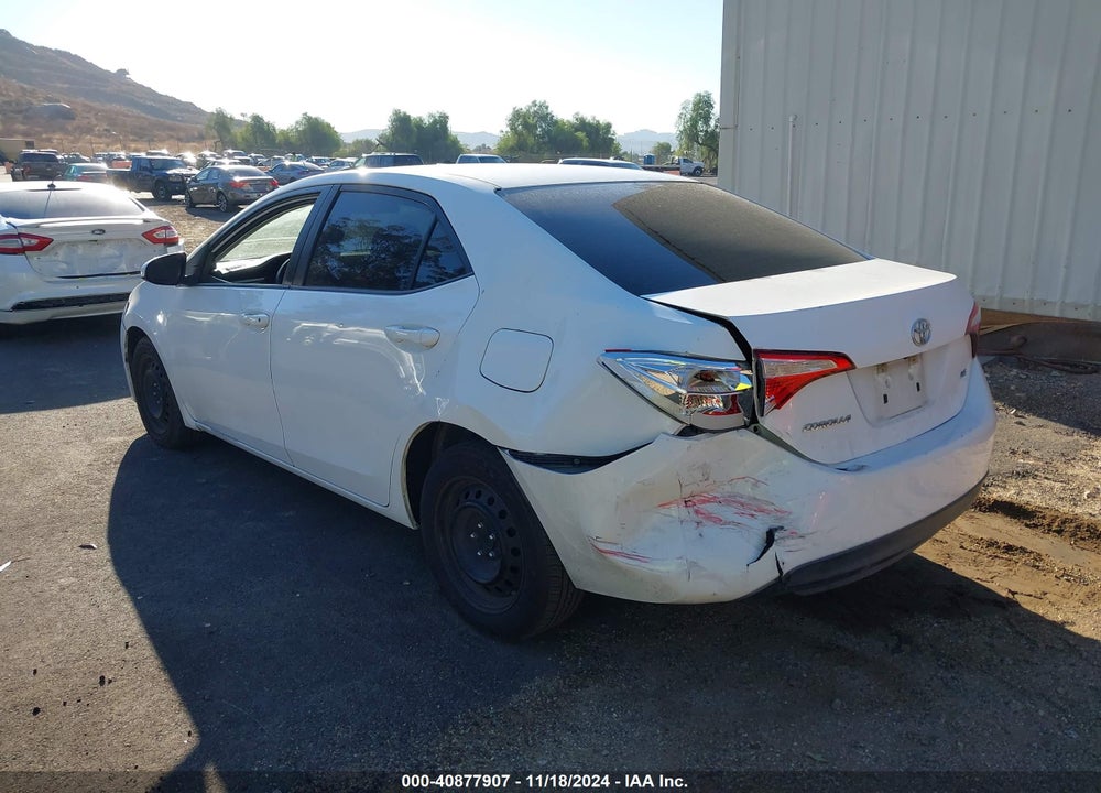 2015 TOYOTA COROLLA LE VIN: 5YFBURHE1FP302445