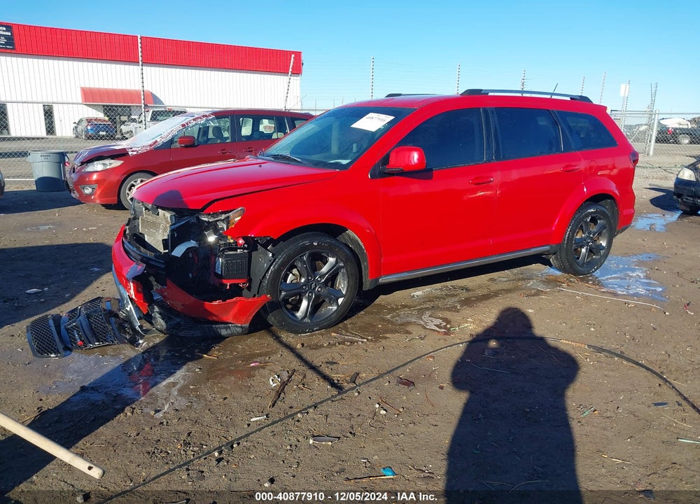 2018 DODGE JOURNEY CROSSROAD VIN: 3C4PDCGG7JT378778
