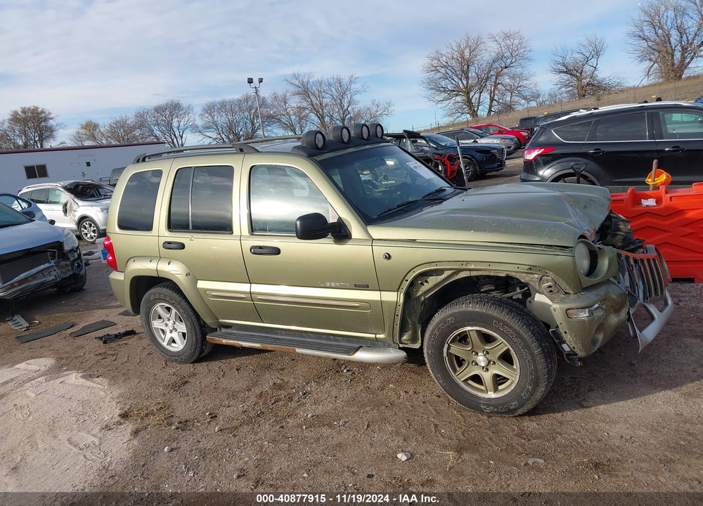 2002 JEEP LIBERTY RENEGADE VIN: 1J4GL38K12W347991