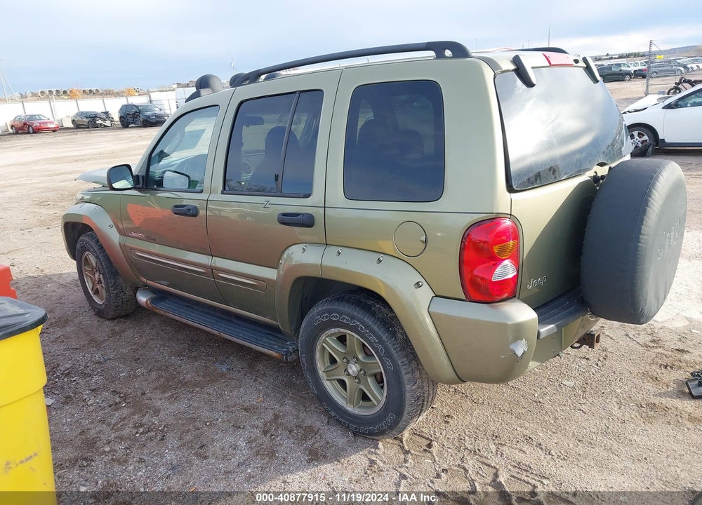 2002 JEEP LIBERTY RENEGADE VIN: 1J4GL38K12W347991