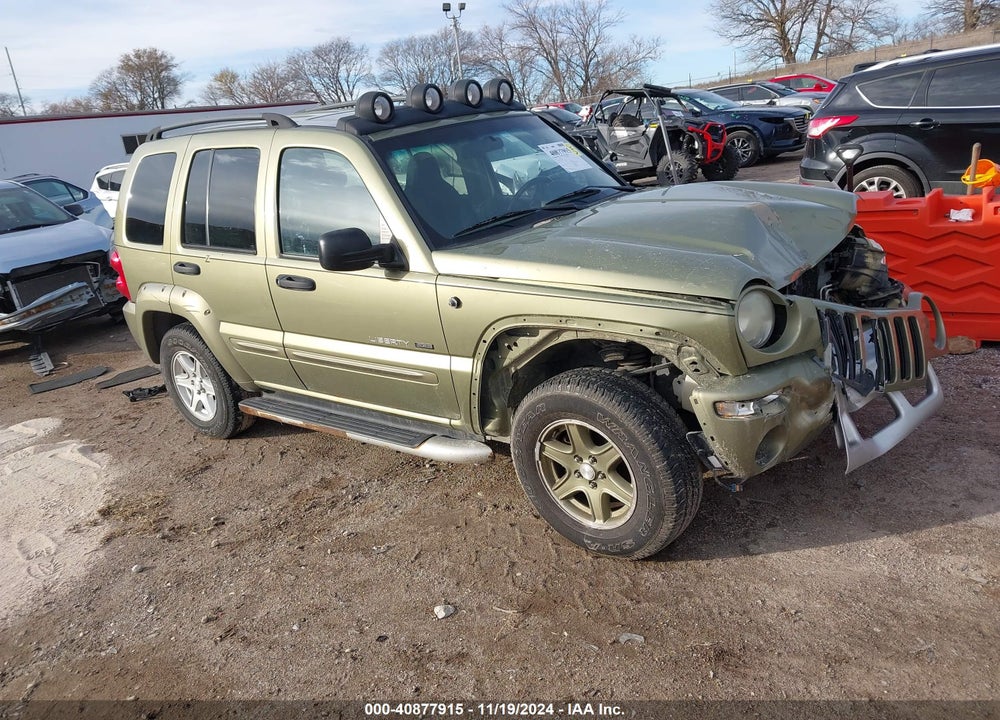 2002 JEEP LIBERTY RENEGADE VIN: 1J4GL38K12W347991
