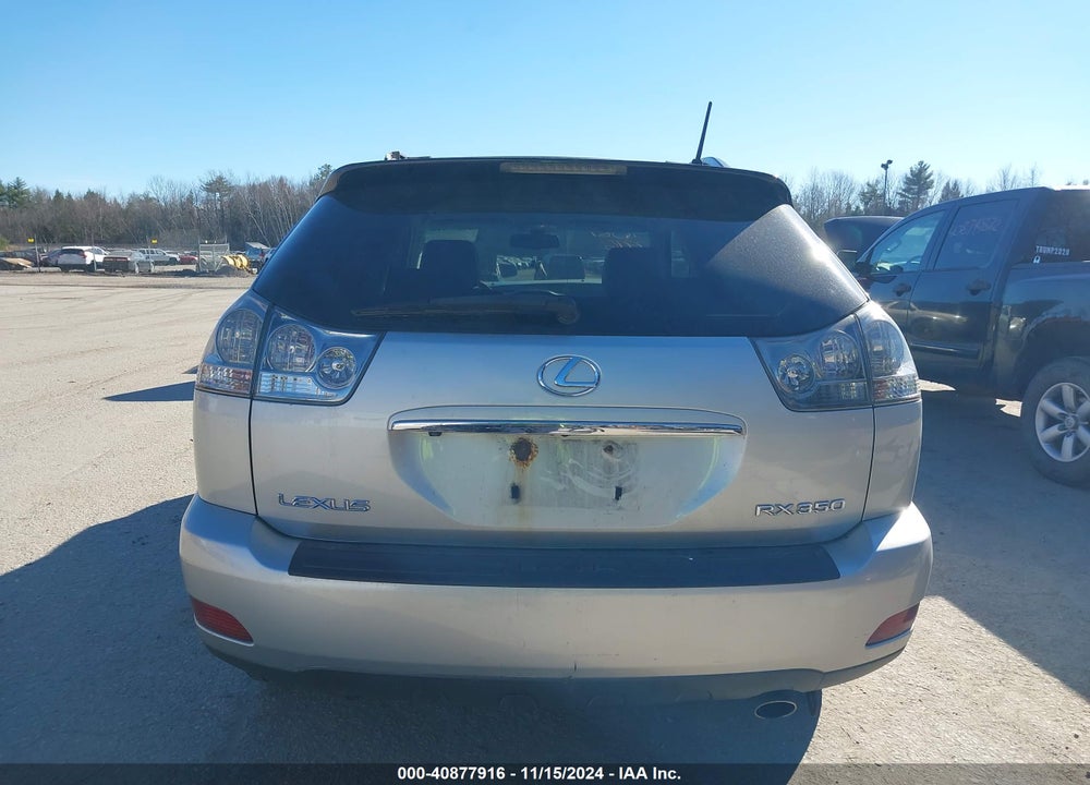 2007 LEXUS RX 350 VIN: 2T2HK31U27C039104
