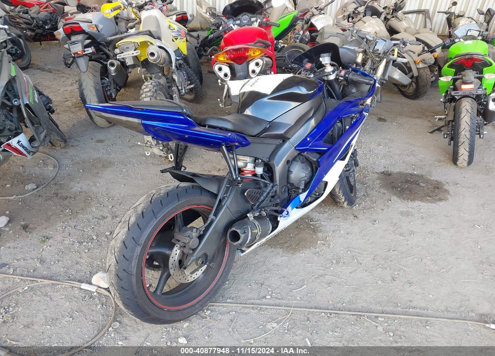 2006 YAMAHA YZFR6 C VIN: JYARJ12Y46A001888
