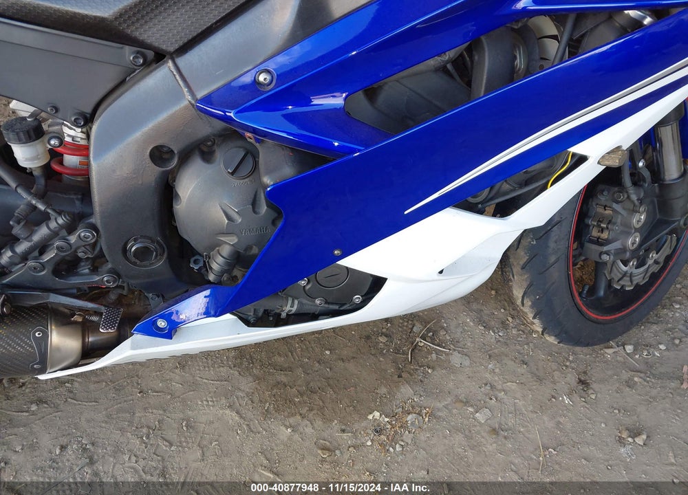 2006 YAMAHA YZFR6 C VIN: JYARJ12Y46A001888