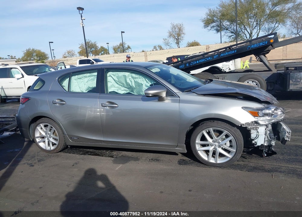 2017 LEXUS CT 200H VIN: JTHKD5BHXH2285379
