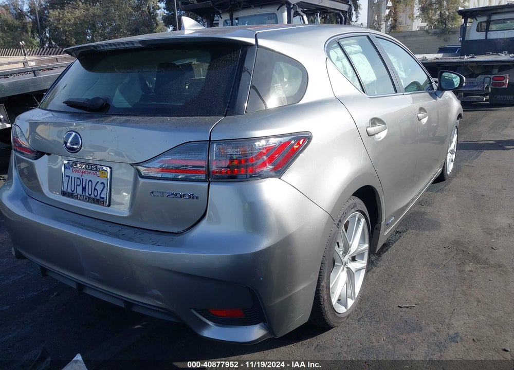 2017 LEXUS CT 200H VIN: JTHKD5BHXH2285379
