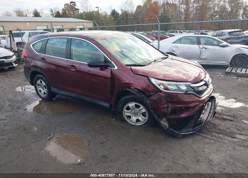 2015 HONDA CR-V LX VIN: 2HKRM4H31FH695392