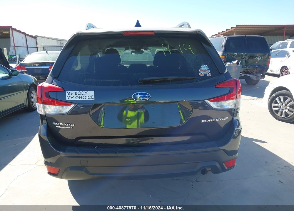 2019 SUBARU FORESTER VIN: JF2SKAGC8KH452776