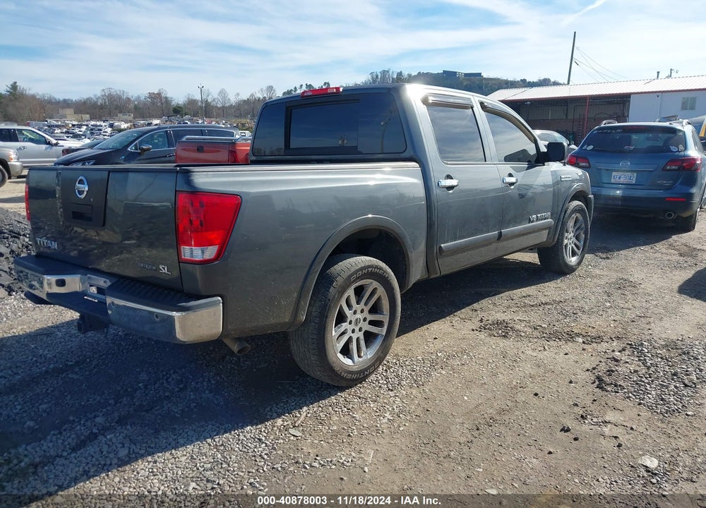 2012 NISSAN TITAN SL VIN: 1N6BA0ED2CN301066
