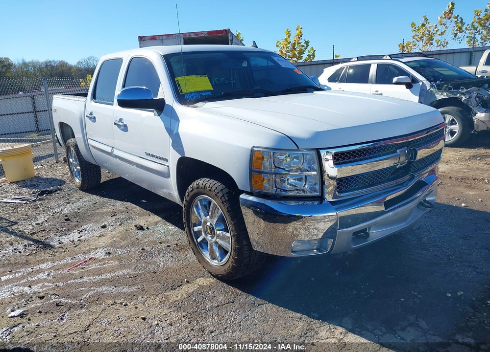 2012 CHEVROLET SILVERADO 1500 LT VIN: 3GCPKSE7XCG237024