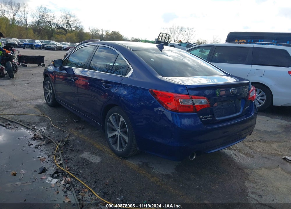 2016 SUBARU LEGACY 2.5I LIMITED VIN: 4S3BNBN6XG3015374