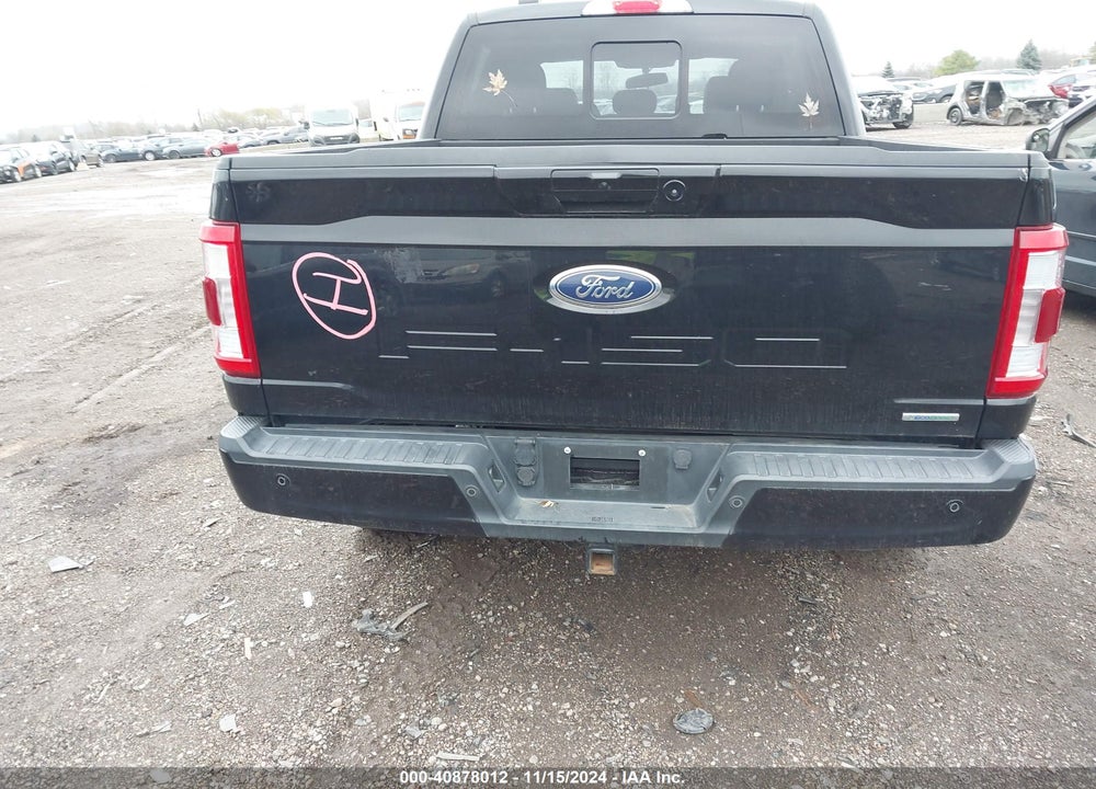 2021 FORD F-150 LARIAT VIN: 1FTFW1E86MFA66407