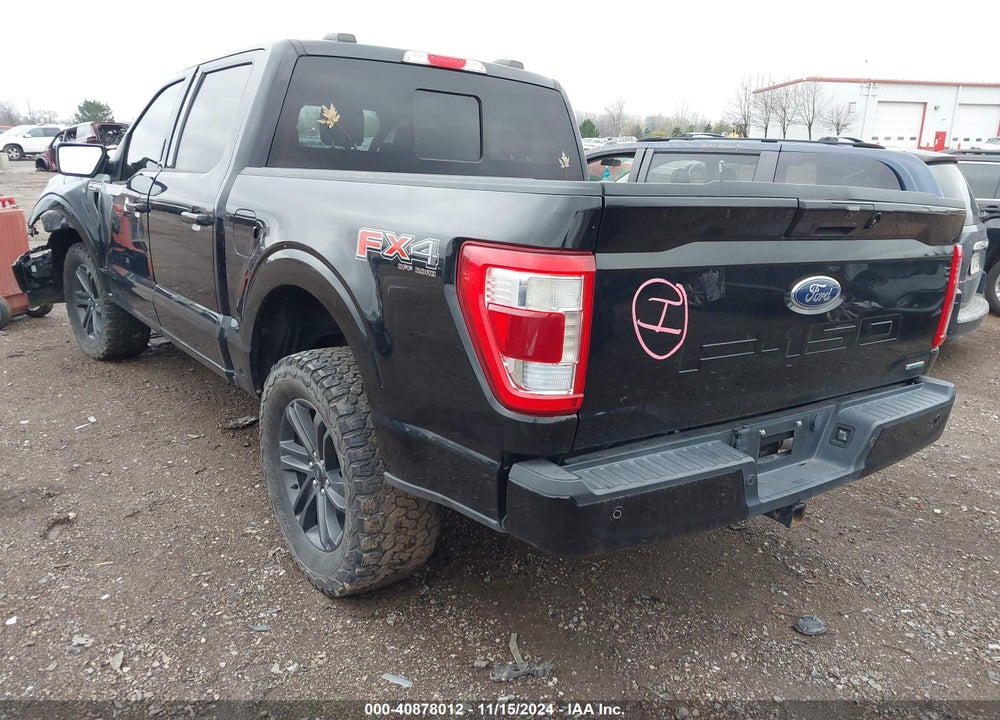 2021 FORD F-150 LARIAT VIN: 1FTFW1E86MFA66407