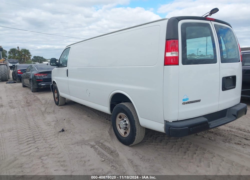 2020 CHEVROLET EXPRESS CARGO RWD 3500 EXTENDED WHEELBASE WT VIN: 1GCZGHFP4L1184959