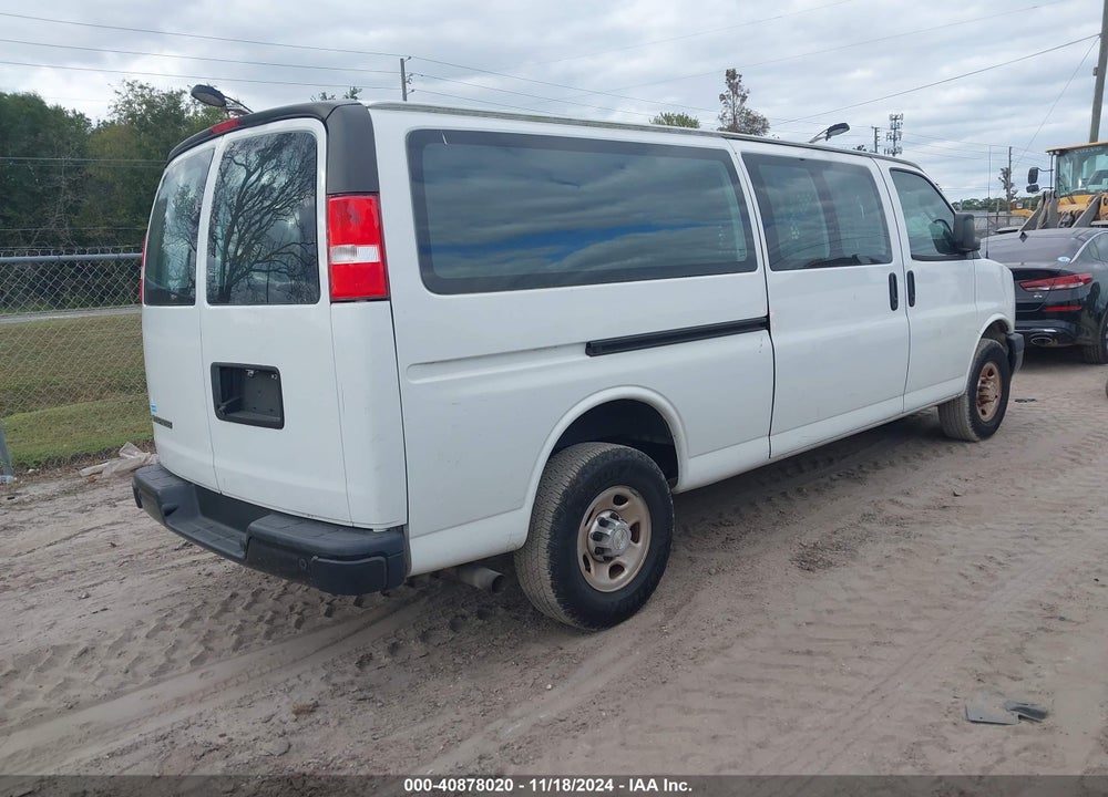 2020 CHEVROLET EXPRESS CARGO RWD 3500 EXTENDED WHEELBASE WT VIN: 1GCZGHFP4L1184959