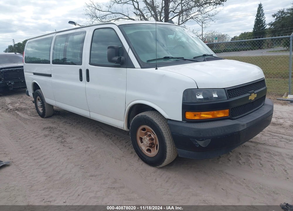 2020 CHEVROLET EXPRESS CARGO RWD 3500 EXTENDED WHEELBASE WT VIN: 1GCZGHFP4L1184959
