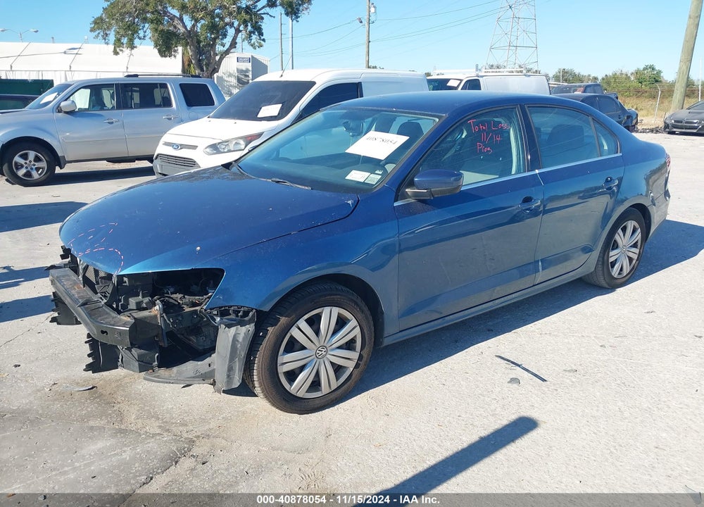 2017 VOLKSWAGEN JETTA 1.4T S VIN: 3VW2B7AJ7HM394931