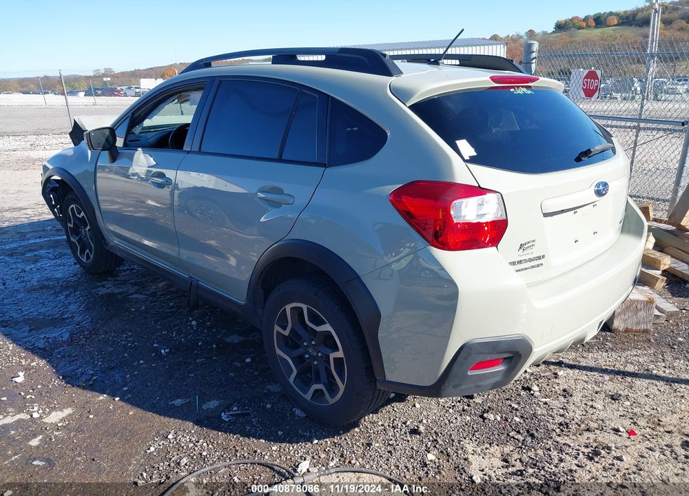 2017 SUBARU CROSSTREK 2.0I PREMIUM VIN: JF2GPABC1HG267577