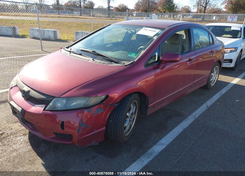 2010 HONDA CIVIC LX VIN: 2HGFA1F53AH583095