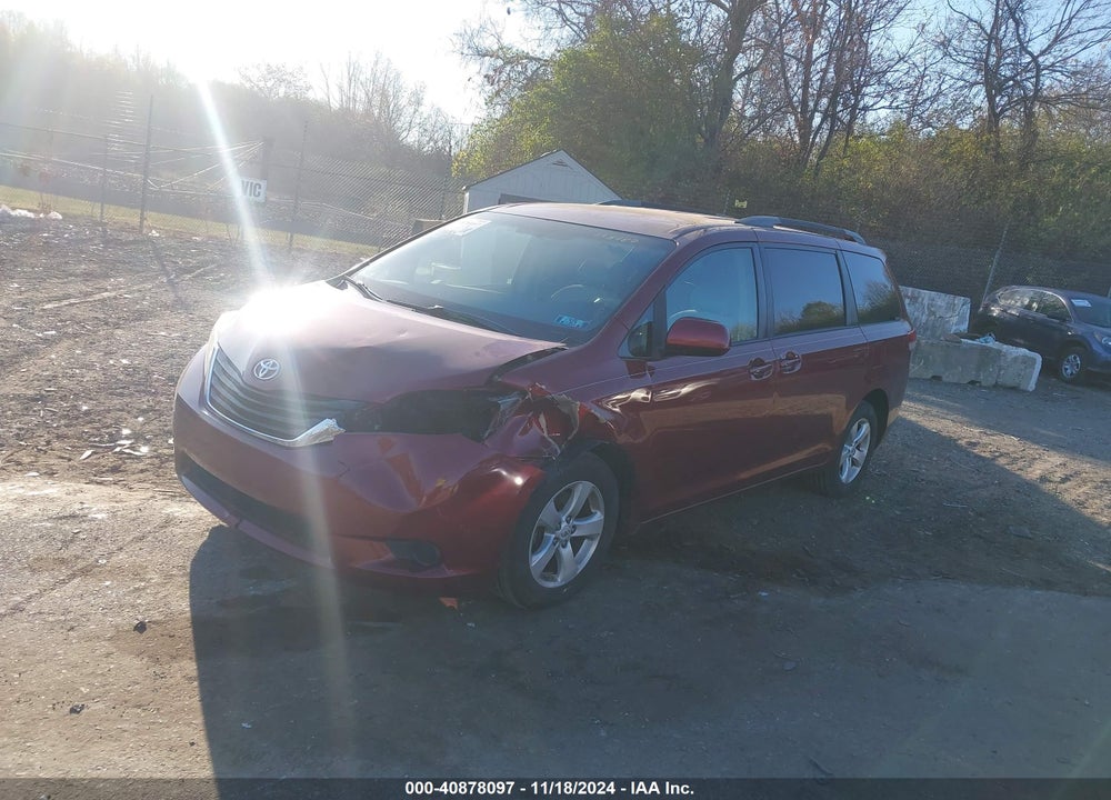 2011 TOYOTA SIENNA LE V6 VIN: 5TDKK3DC3BS113787