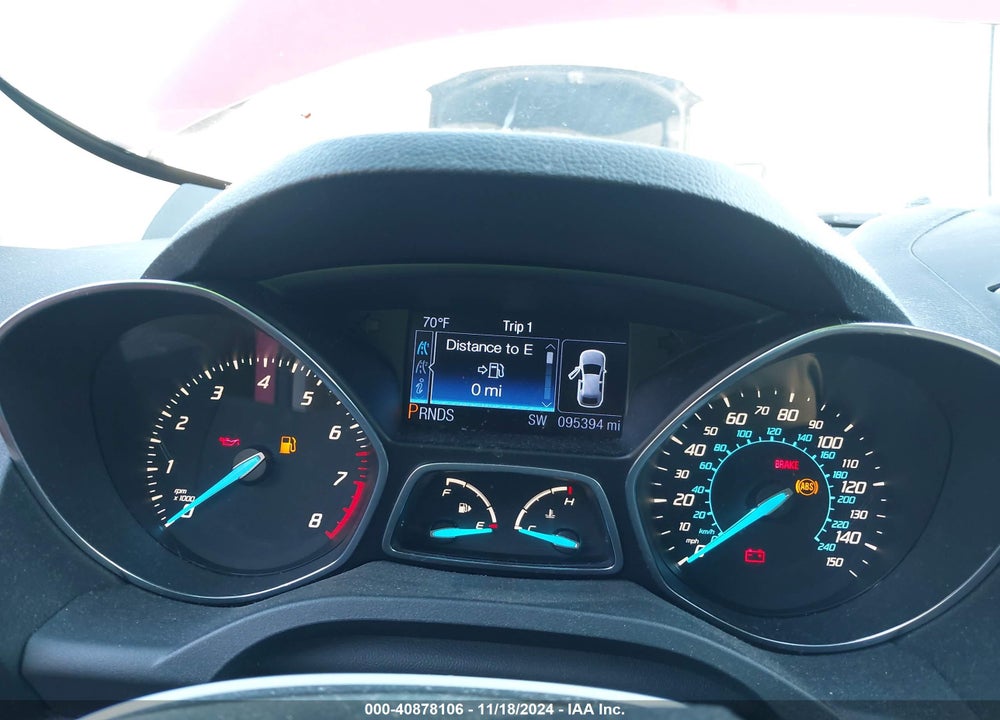 2013 FORD ESCAPE SE VIN: 1FMCU9G91DUB40580