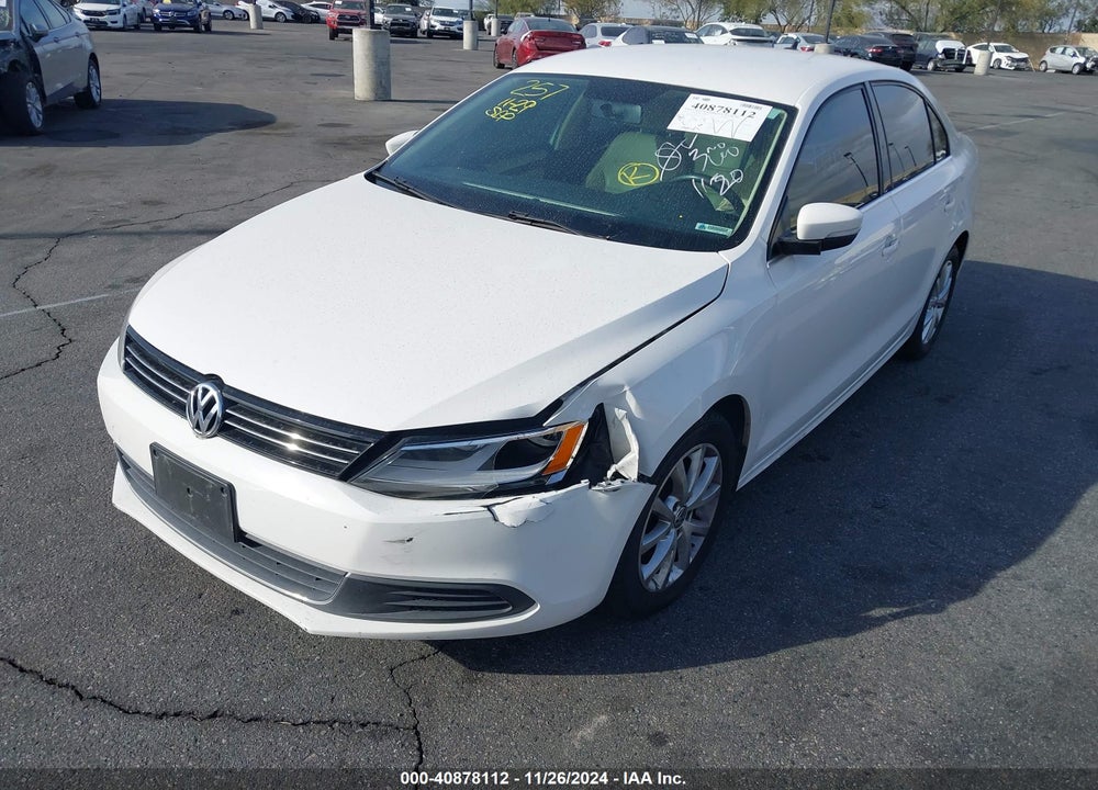 2013 VOLKSWAGEN JETTA 2.5L SE VIN: 3VWDP7AJ6DM354120