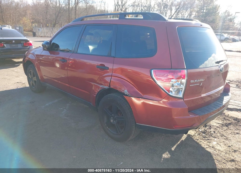 2011 SUBARU FORESTER 2.5X VIN: JF2SHABCXBH729742