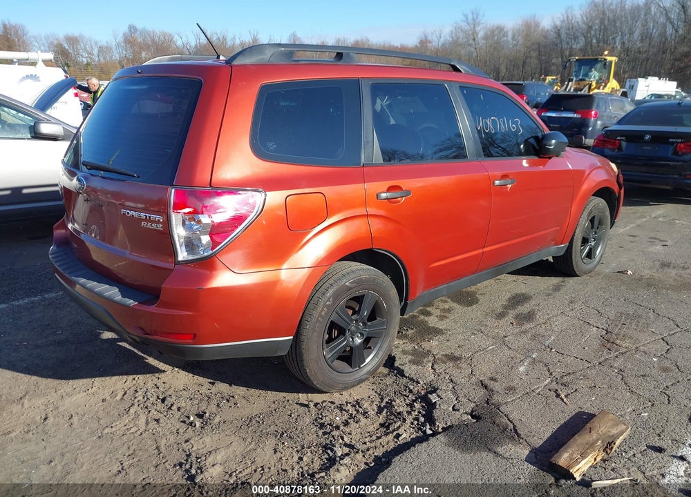 2011 SUBARU FORESTER 2.5X VIN: JF2SHABCXBH729742