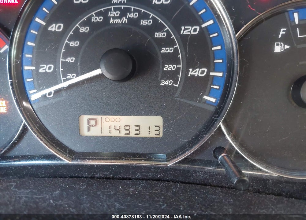 2011 SUBARU FORESTER 2.5X VIN: JF2SHABCXBH729742