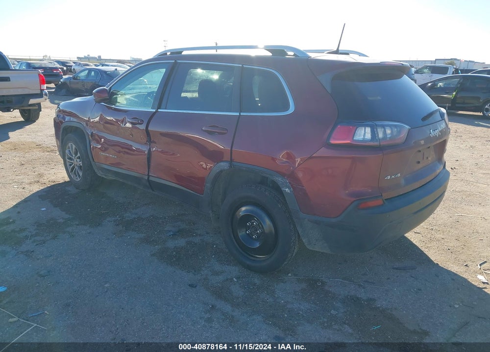 2019 JEEP CHEROKEE LATITUDE PLUS 4X4 VIN: 1C4PJMLB5KD424186