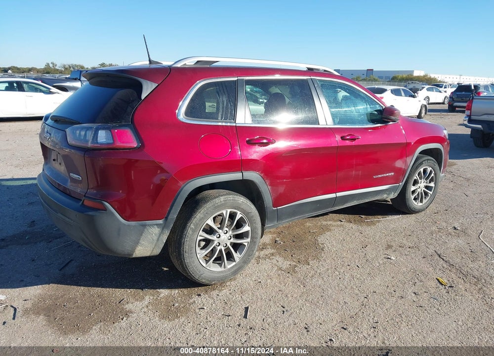 2019 JEEP CHEROKEE LATITUDE PLUS 4X4 VIN: 1C4PJMLB5KD424186