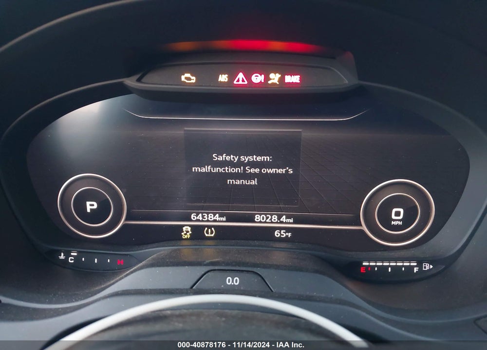 2018 AUDI A3 VIN: WAUGUGFF2J1023165