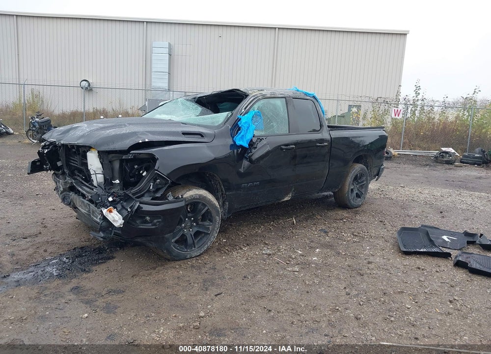 2021 RAM 1500 BIG HORN 4X4 6'4 BOX VIN: 1C6SRFBT8MN823428