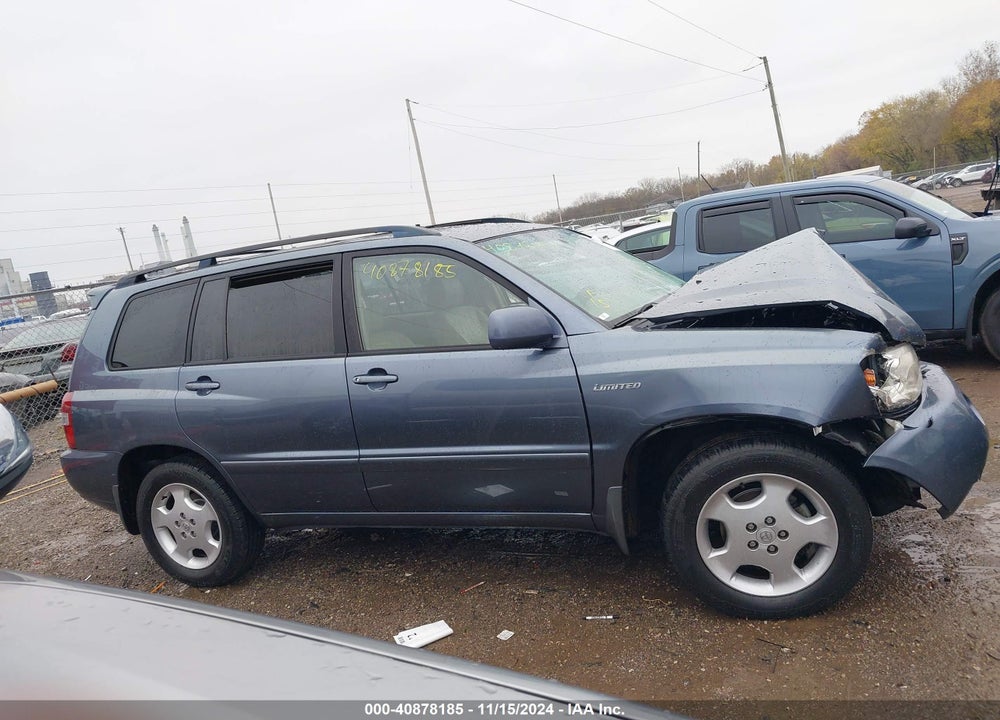 2005 TOYOTA HIGHLANDER LIMITED V6 VIN: JTEEP21A750075110