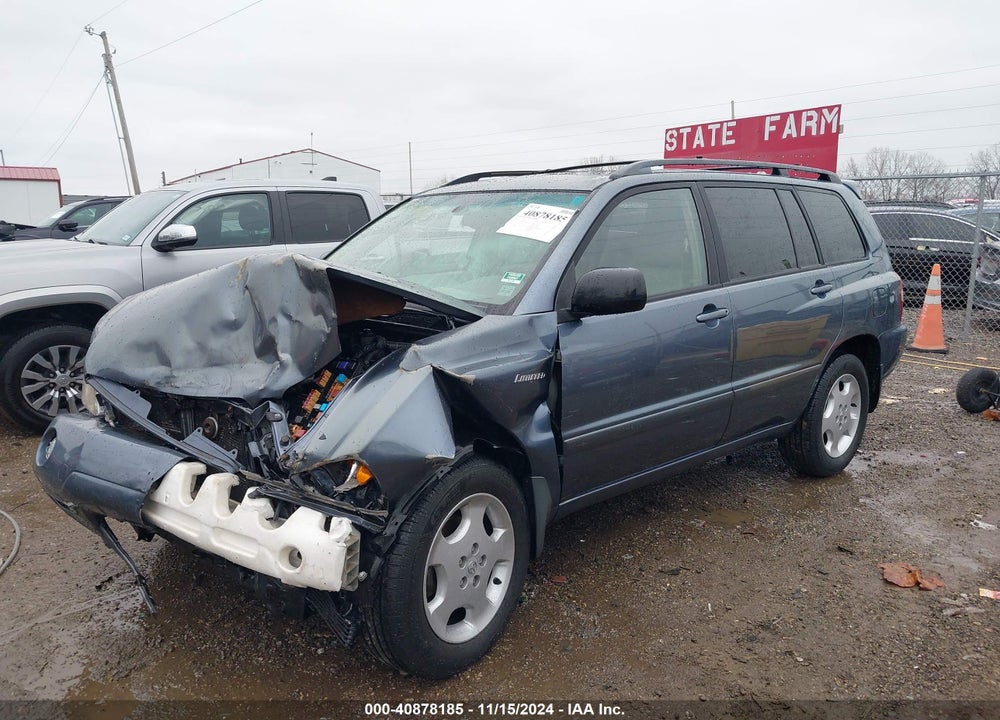2005 TOYOTA HIGHLANDER LIMITED V6 VIN: JTEEP21A750075110