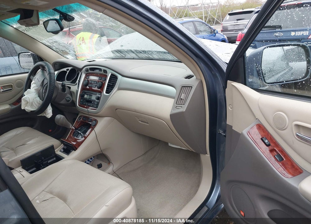 2005 TOYOTA HIGHLANDER LIMITED V6 VIN: JTEEP21A750075110