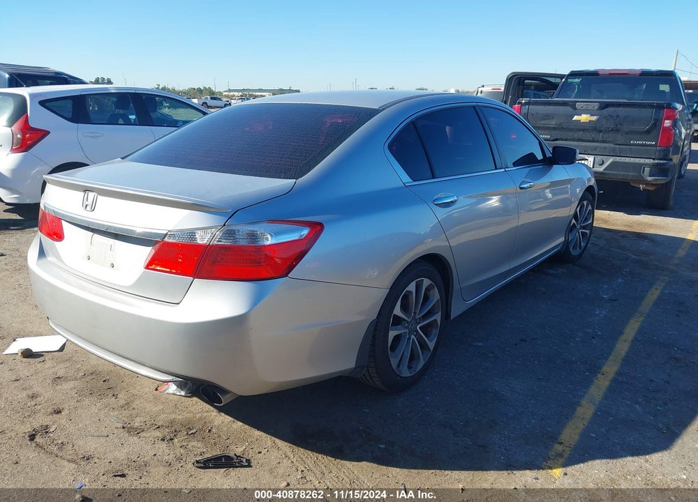 2013 HONDA ACCORD SPORT VIN: 1HGCR2F50DA111862