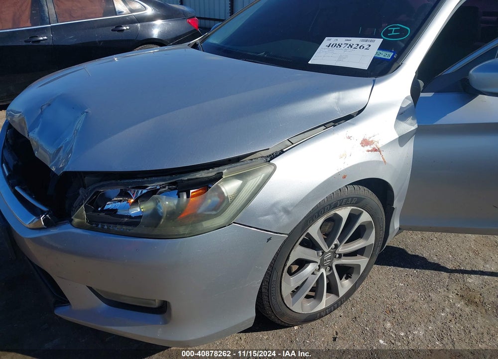 2013 HONDA ACCORD SPORT VIN: 1HGCR2F50DA111862