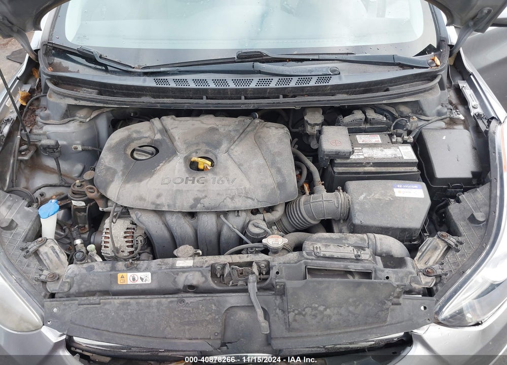 2012 HYUNDAI ELANTRA GLS (ULSAN PLANT) VIN: KMHDH4AEXCU289795